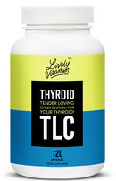 Lively Vitamin Co. Thyroid TLC - Thyroid Function - Production - Boost Energy - Hormone Synthesis - Deficiency - Production - Immune Support - Healthy Weight Management - 120 Capsules