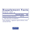Pure Encapsulations - NAC 600 mg - Amino Acids to Support Respiratory Function, Glutathione Production, and Detoxification* - 180 Capsules