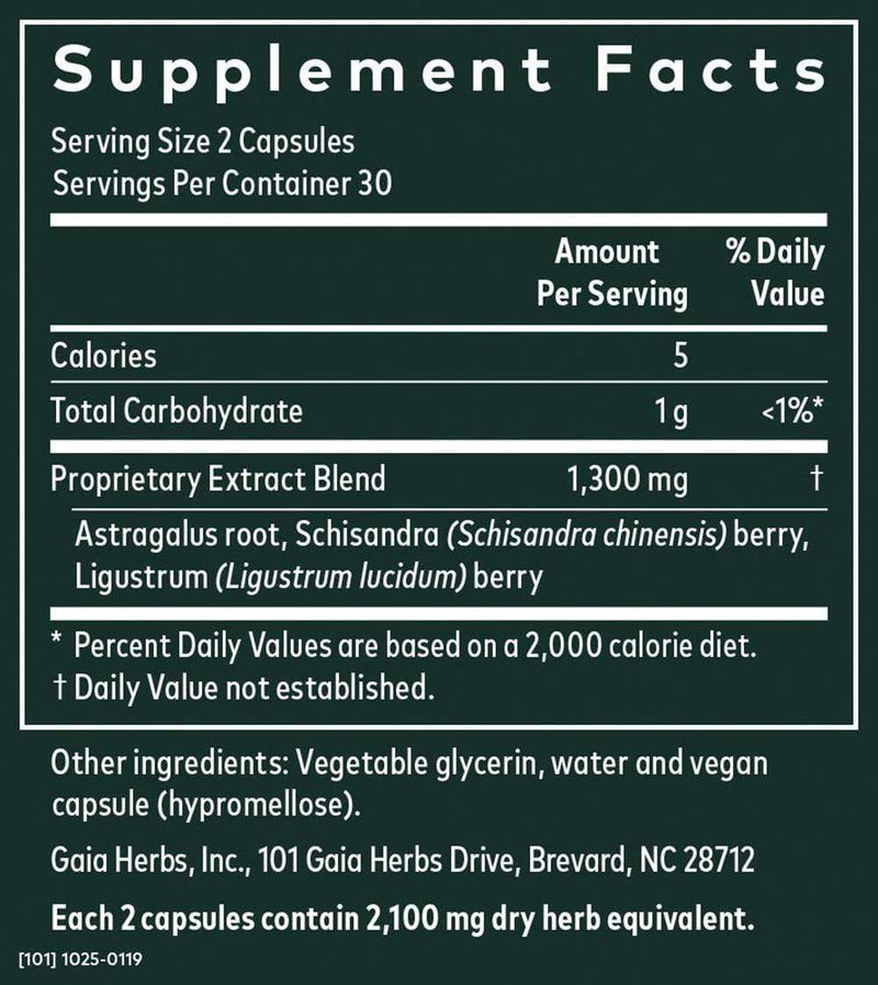 Gaia Herbs Astragalus Supreme -- 60 Capsules