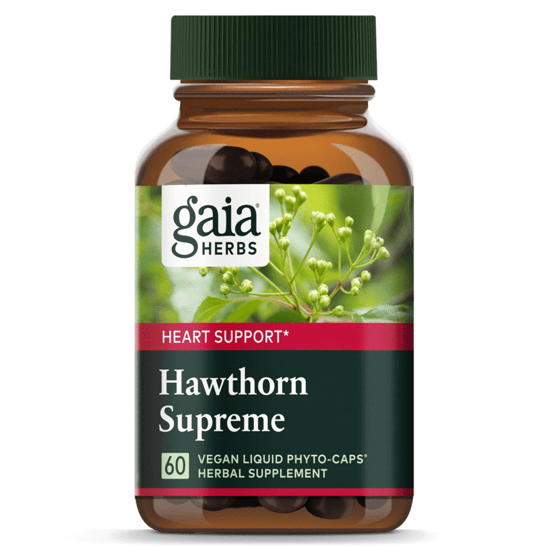 Gaia Herbs Hawthorn Supreme -- 60 Capsules