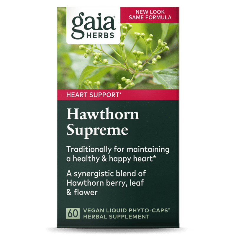 Gaia Herbs Hawthorn Supreme -- 60 Capsules