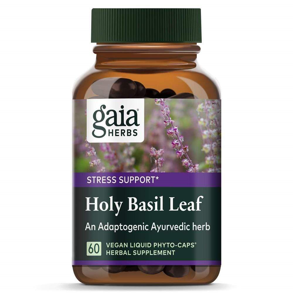 Gaia Herbs Holy Basil -- 60 Capsules