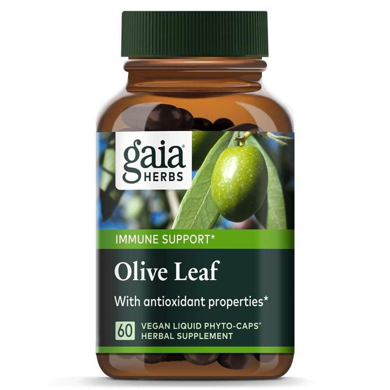 Gaia Herbs Olive Leaf -- 60 Capsules