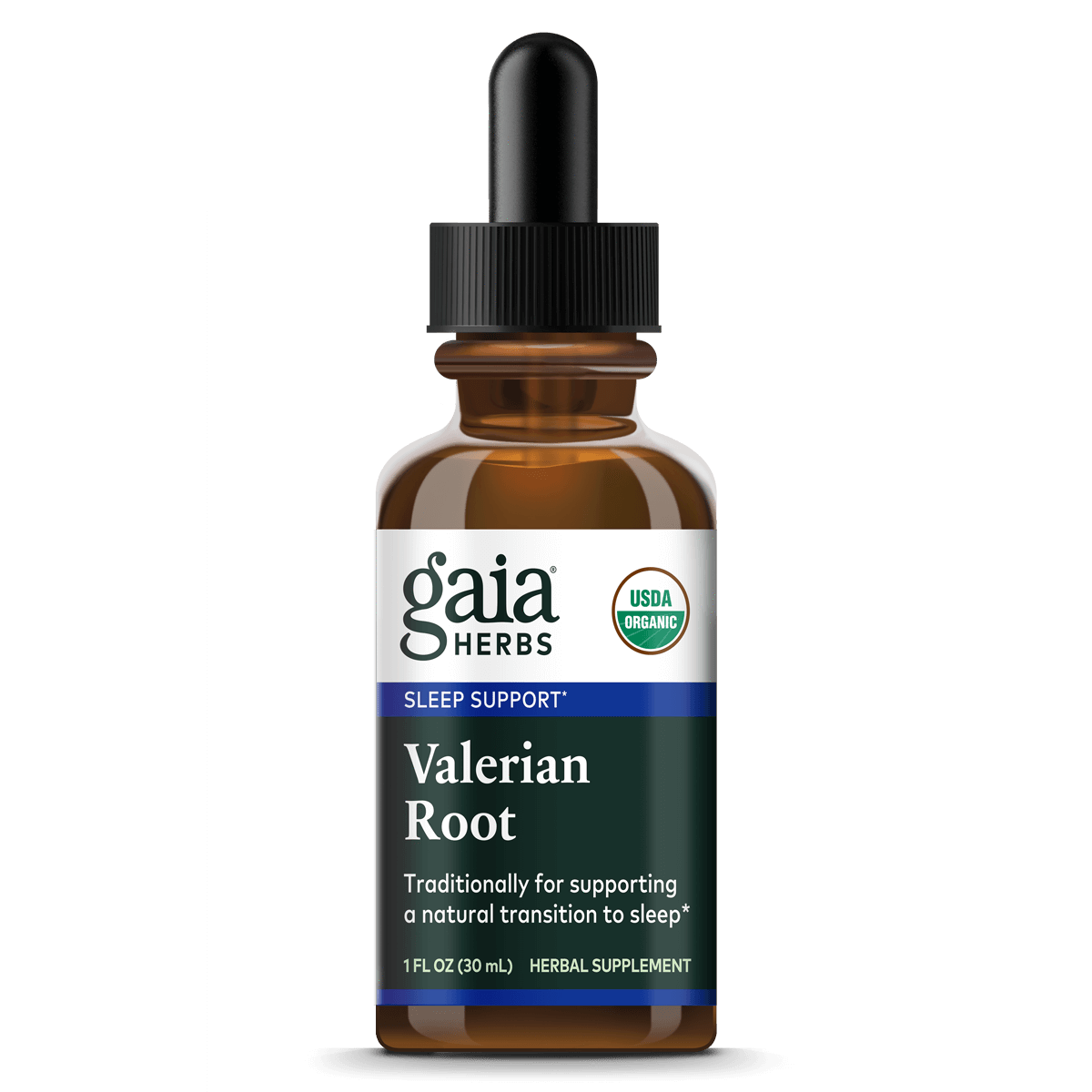 Gaia Herbs Valerian-Poppy Supreme -- 1 oz
