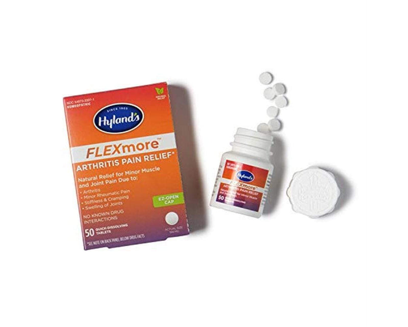 Hyland's FLEXmore Arthritis Pain Relief -- 50 Quick-Dissolving Tablets