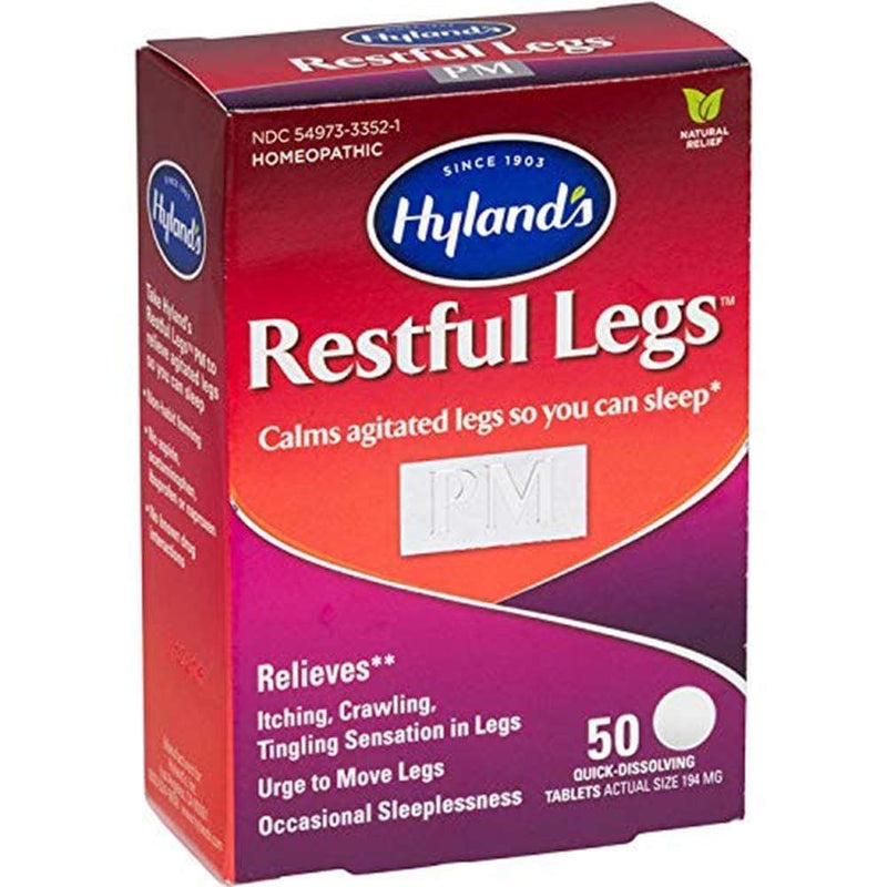 Hyland's Restful Legs Nighttime -- 50 Tablets