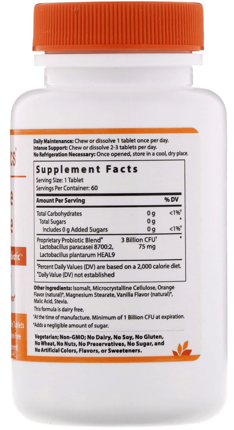 Hyperbiotics Immune Defense - Daily Chewable Probiotic - 60 Chewable Tablets - Immune Health