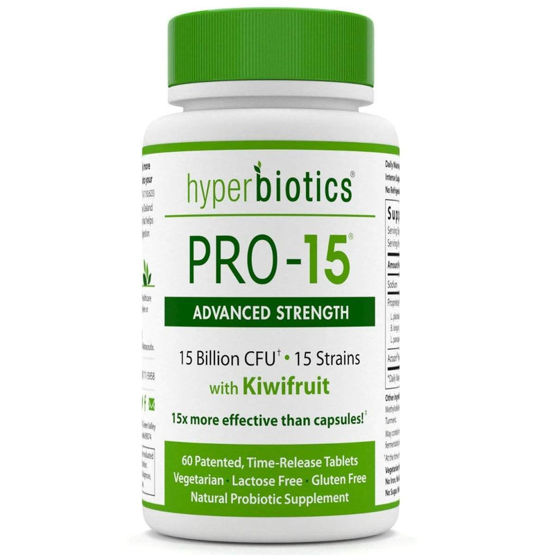 Hyperbiotics PRO-15 Advanced The Perfect Probiotic -- 60 Tablets