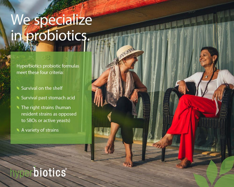 Hyperbiotics Pro-Bifido Probiotic Support for age 50+ -- 60 Vegetarian Tablets