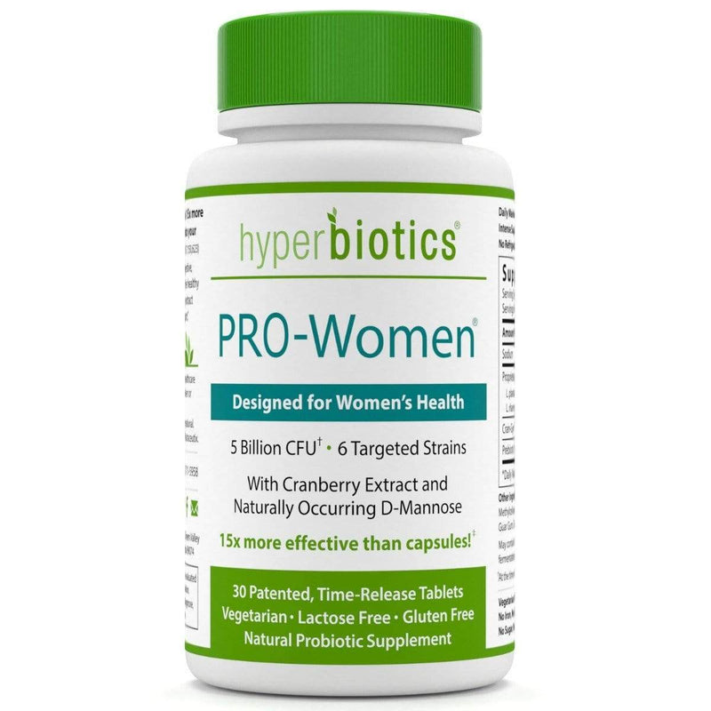 Hyperbiotics PRO-Women Probiotics - Cranberry Extract D-Mannose -- 30 ct 30 Count