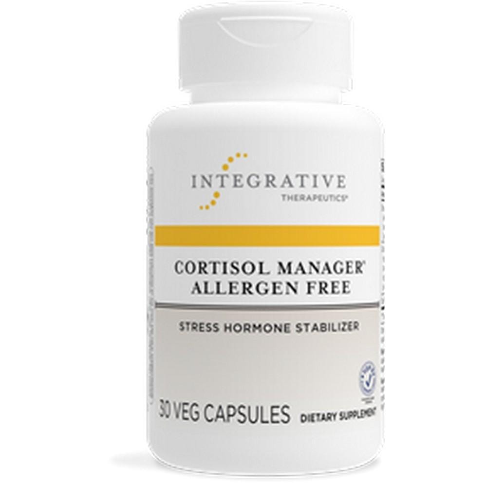 Integrative Therapeutics Cortisol Manager Allergen Free -- 30 Capsules