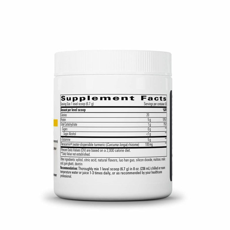 Integrative Therapeutics Glutamine Forte Lemon Lime Flavor -- 7.1 oz