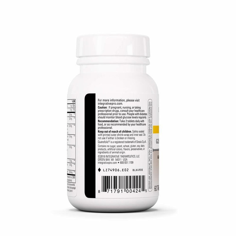 Integrative Therapeutics Glycemic Manager -- 60 Tablets