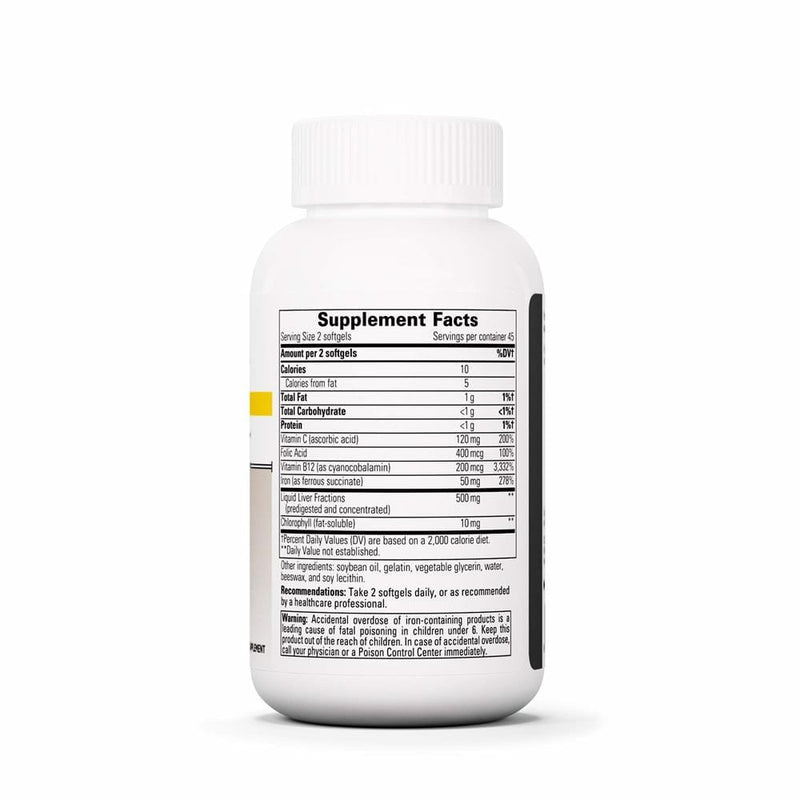 Integrative Therapeutics Iron Complex 50 mg -- 90 Softgels