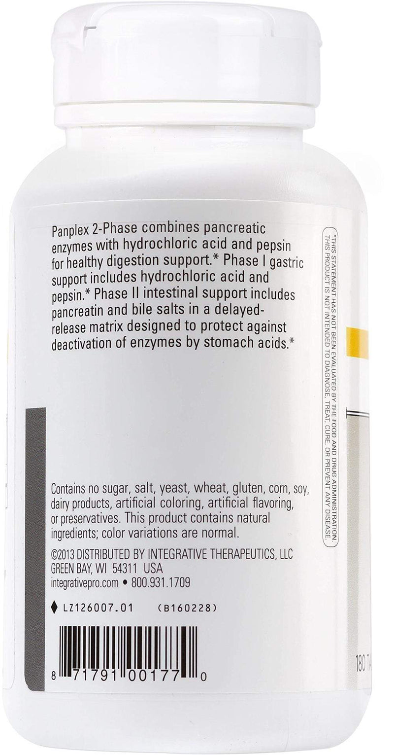 Integrative Therapeutics Panplex 2-Phase -- 180 Tablets