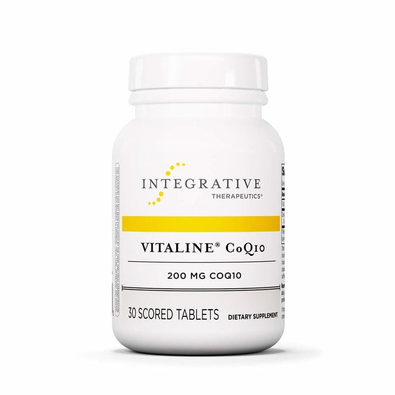 Integrative Therapeutics Vitaline CoQ10 200 mg -- 30 Scored Tablets