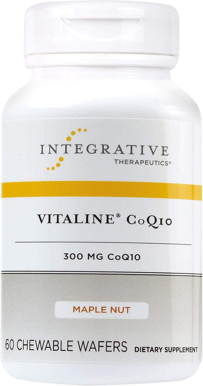 Integrative Therapeutics Vitaline CoQ10 300 mg Maple Nut Flavor -- 60 Chewable Wafers