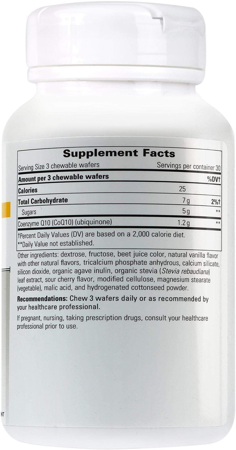 Integrative Therapeutics Vitaline CoQ10 400 mg Cherry Vanilla Flavor -- 90 Chewable Wafers