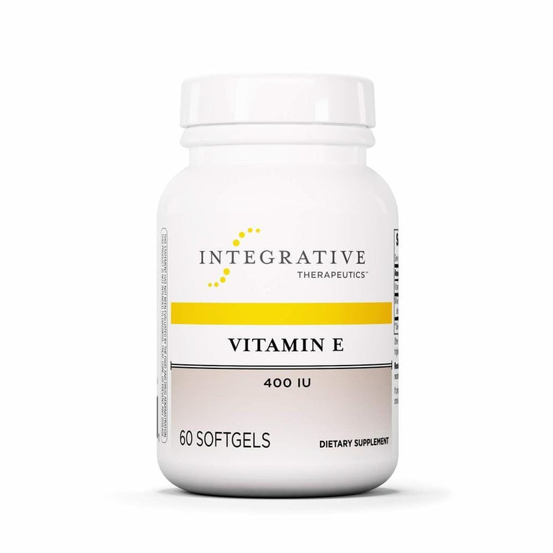 Integrative Therapeutics Vitamin E 400 IU Full-Tocopherol Form -- 60 Softgels