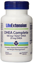 Life Extension 7-Keto DHEA 100 Mg, -- 60 vegetarian capsules
