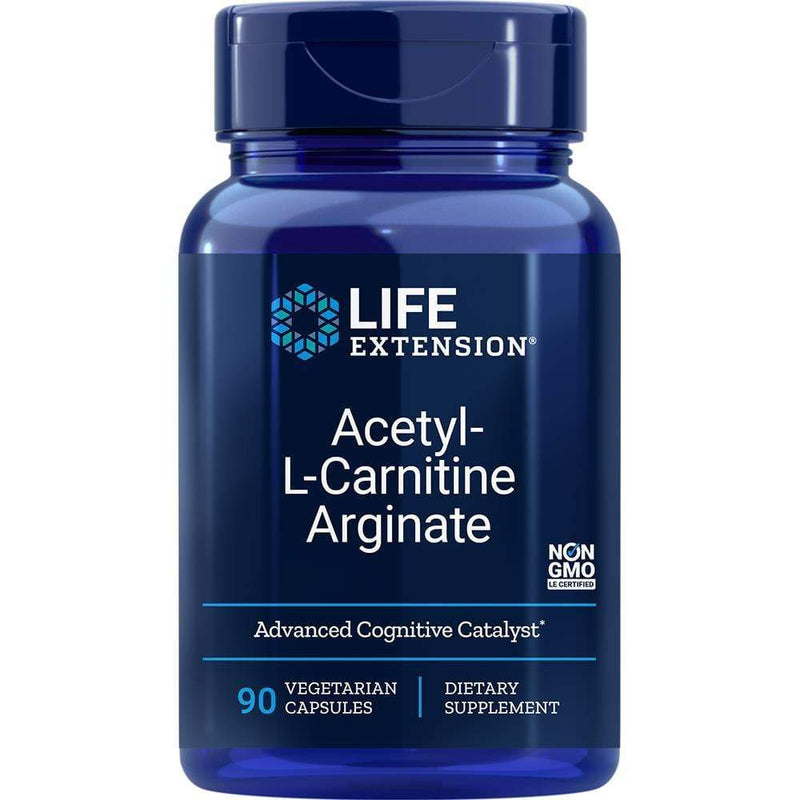 Life Extension Acetyl-L-Carnitine Arginate -- 90 Capsules