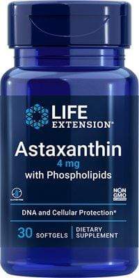 Life Extension Astaxanthin w-Phospholipids -- 30 SoftGels