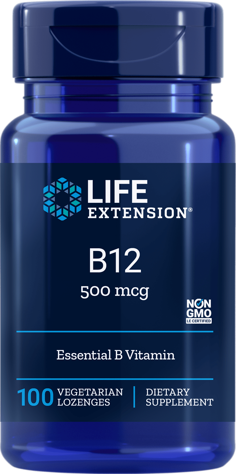 Life Extension B12 Dissolving -- 100 Tablets