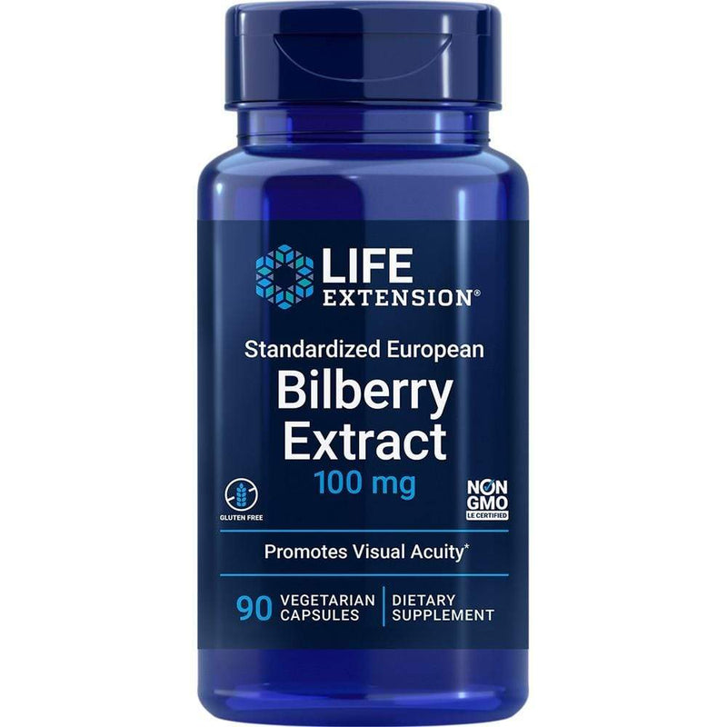 Life Extension Bilberry Extract -- 90 Capsules