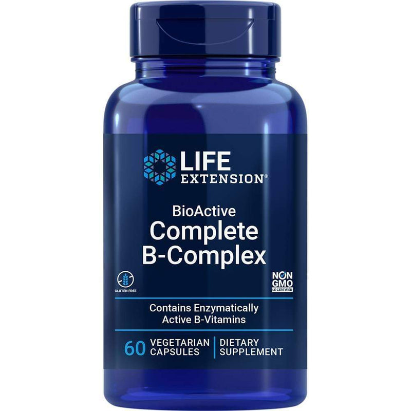 Life Extension Bio Active Complete B Complex -- 60 Capsules