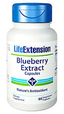 Life Extension Blueberry Extract - 60 Vegetarian Capsules | Powerful Antioxidant Superfood