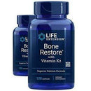 Life Extension Bone Restore & Vitamin K2 -- 120 Capsules