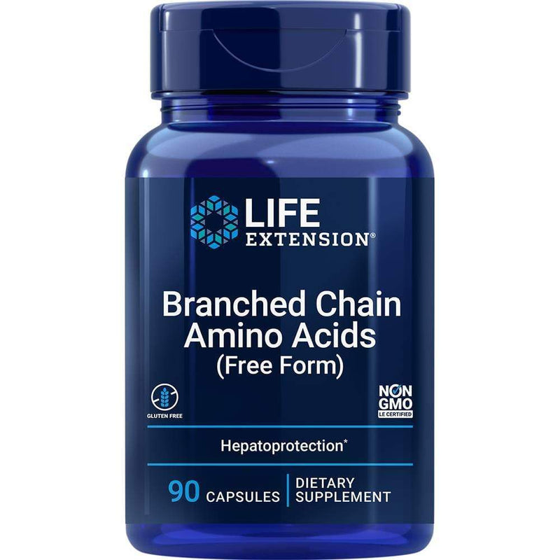 Life Extension Branched Chain Amino Acids -- 90 Capsules