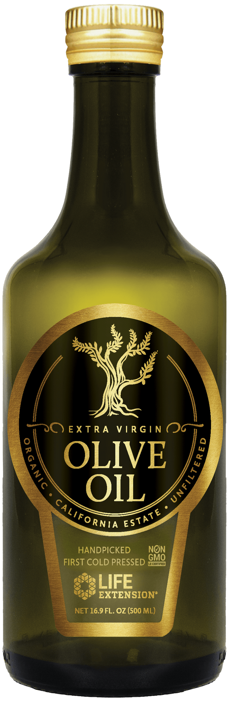Life Extension California Estate Organic Extra Virgin Olive Oil -- 500 Ml