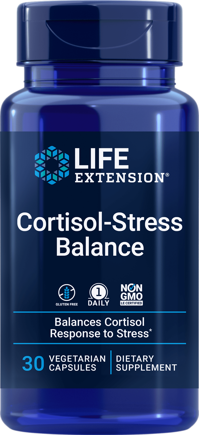 Life Extension Cortisol Stress Balance -- 30 Capsules