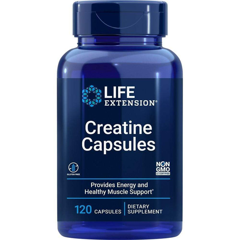 Life Extension Creatine -- 120 Capsules