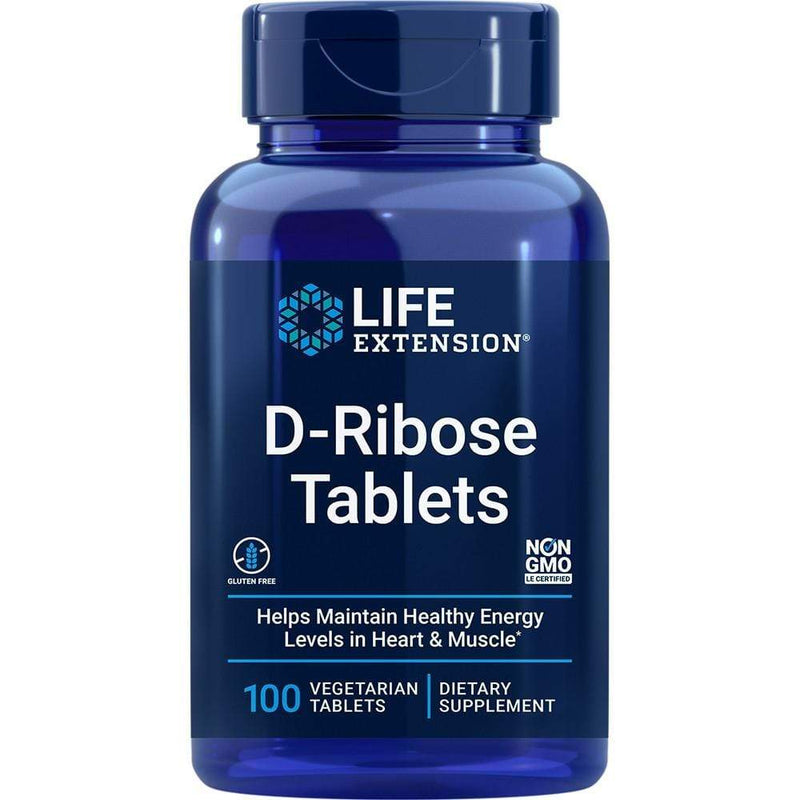 Life Extension D-Ribose -- 100 Tablets