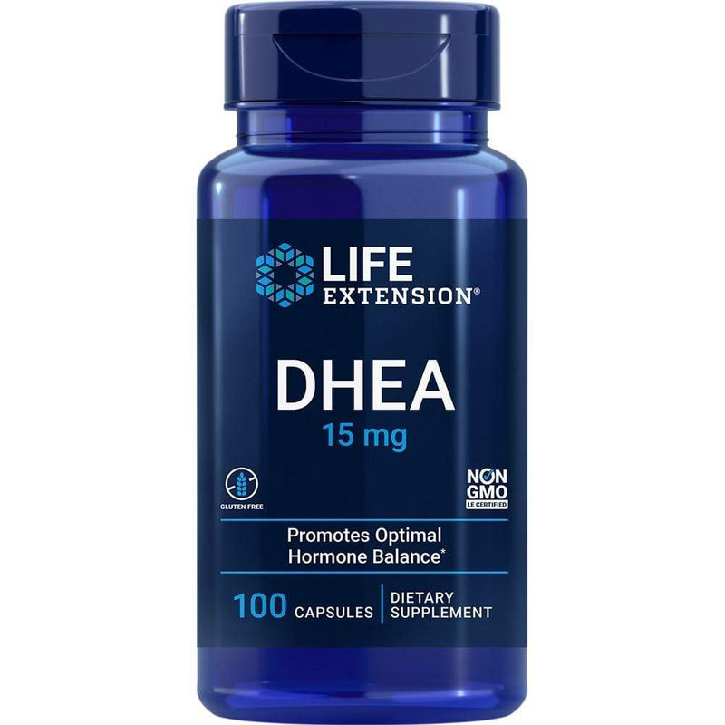 Life Extension DHEA 15mg -- 100 Capsules