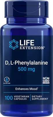 Life Extension Dl Phenylalanine -- 100 Capsules