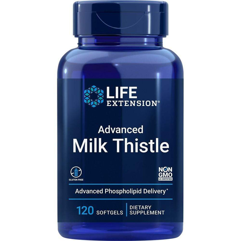 Life Extension European Milk Thistle-Advanced Phospholipid Delivery -- 60 Softgels 120 Softgels