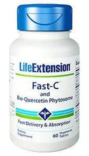 Life Extension Fast-C and Bio-Quercetin Phytosome -- 60 Vegetarian Tablets