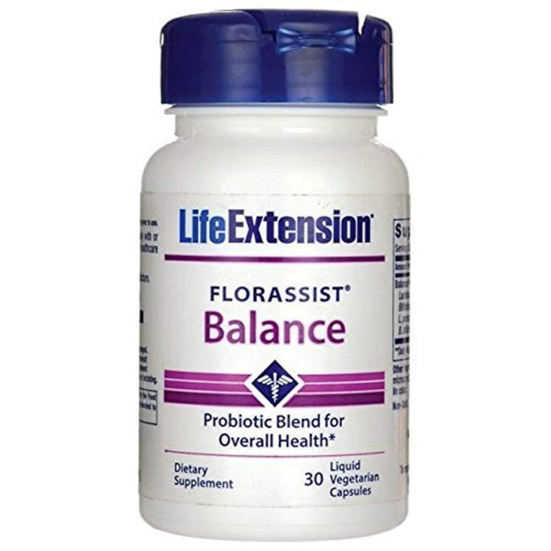 Life Extension Florassist Probiotic Vegetarian Capsules, 30 Count