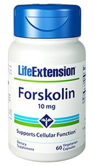 Life Extension Forskolin (10 mg) -- 60 Vegetarian Capsules