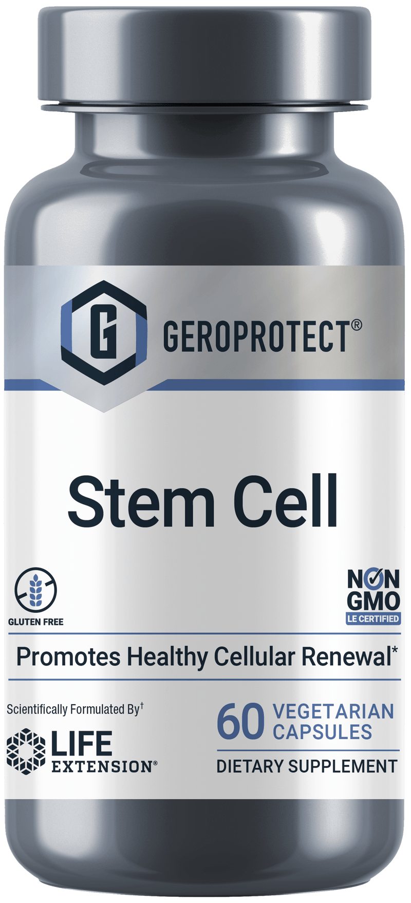 Life Extension Geroprotect Stem Cell -- 60 Capsules