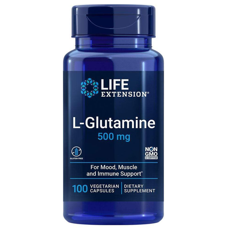 Life Extension Glutamine -- 100 Capsules