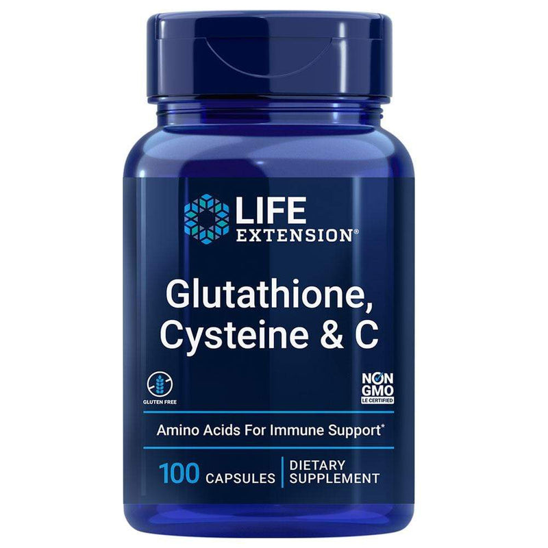 Life Extension Glutathione C Cysteine -- 100 Capsules