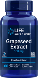 Life Extension Grapeseed Extract -- 60 Capsules
