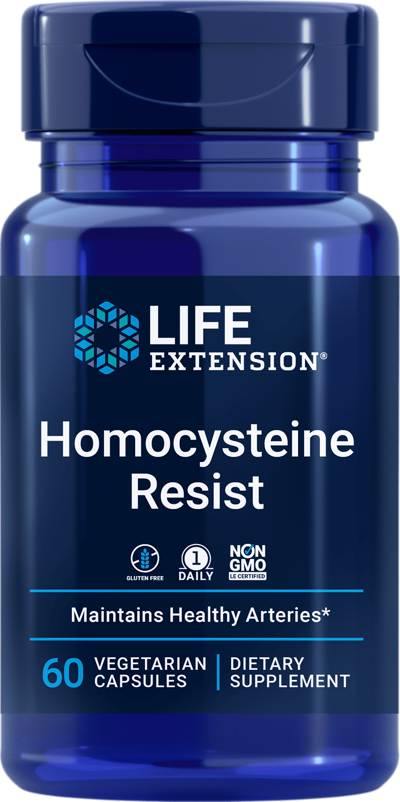 Life Extension Homocysteine Resist -- 60 Capsules