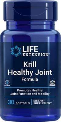 Life Extension Krill Healthy Joint Formula -- 30 Softgels