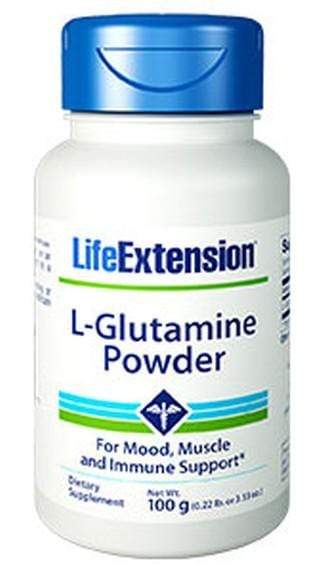 Life Extension L-Glutamine Powder -- 100 Grams