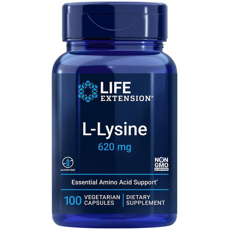 Life Extension L Lysine -- 100 Capsules